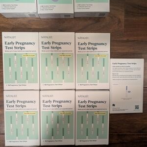 Natalist Early Pregnancy Test Strips Bulk Purchase (7 Total) Exp 03/2028